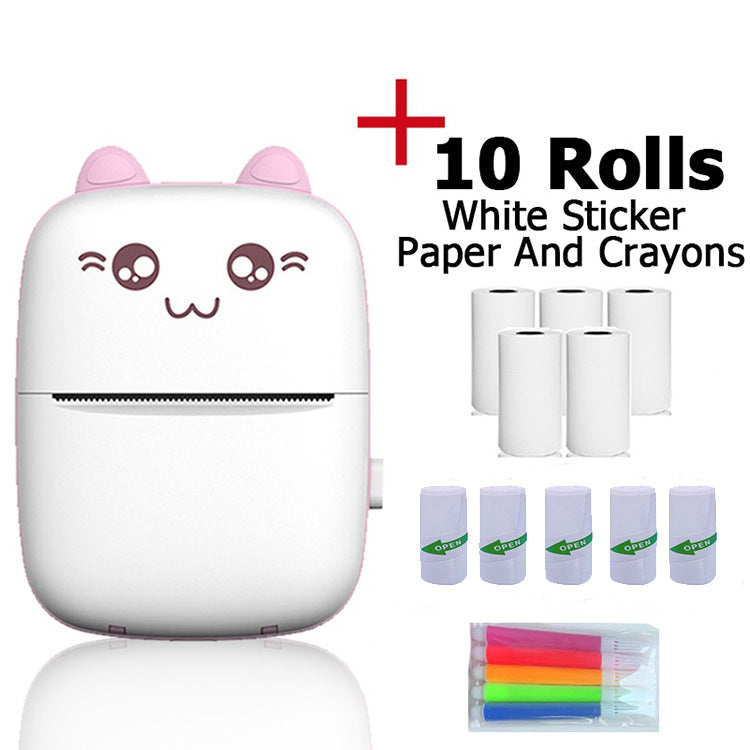 C9 Cartoon Wireless Label Printer/Miniprintteri
