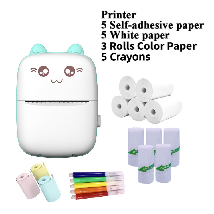 C9 Cartoon Wireless Label Printer/Miniprintteri