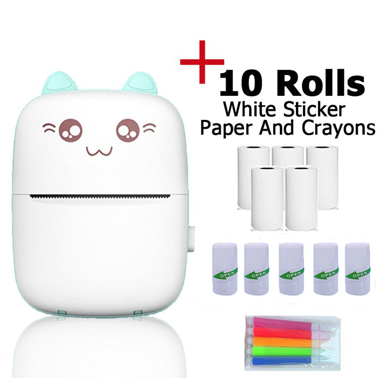 C9 Cartoon Wireless Label Printer/Miniprintteri