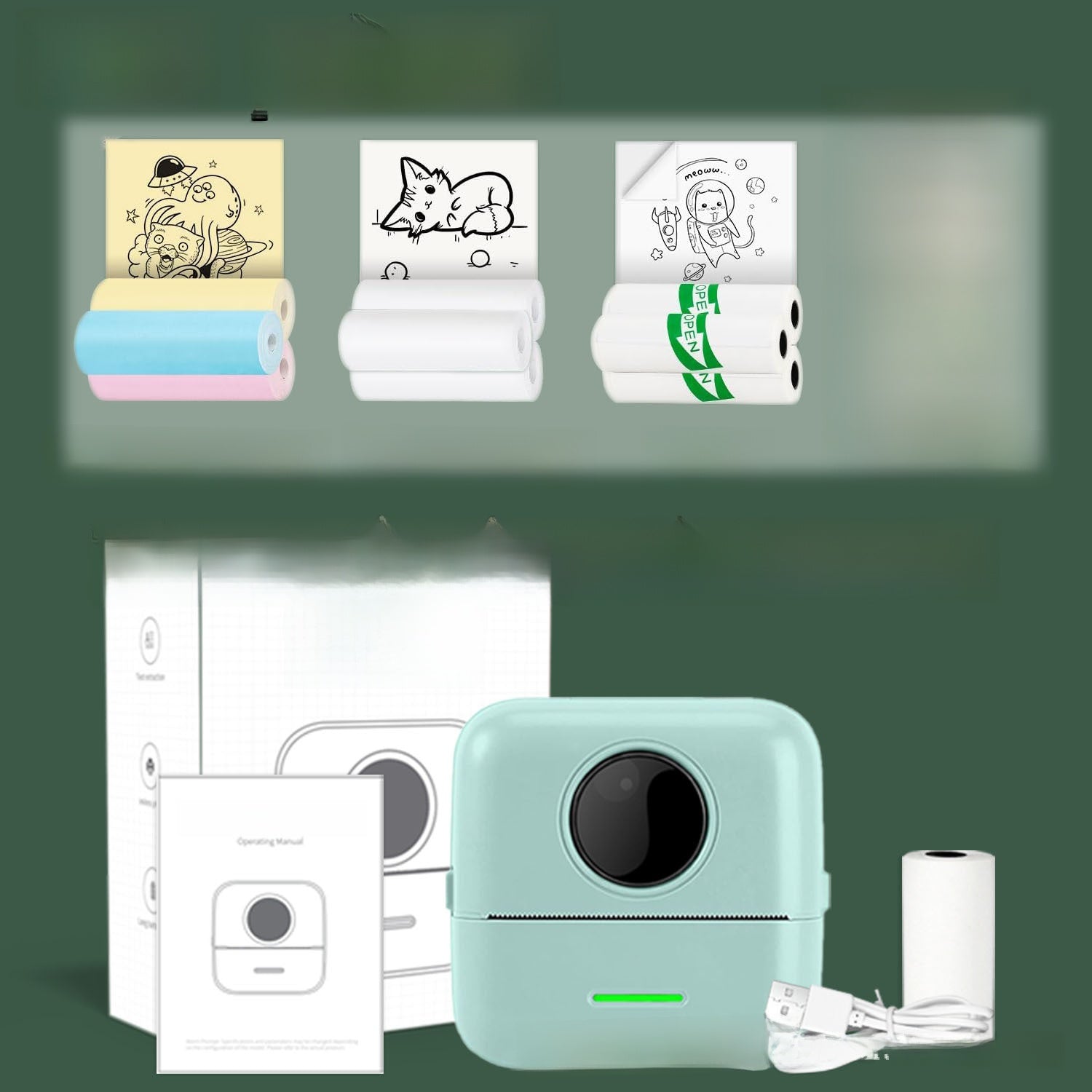 Portable Mini Bluetooth Thermal Printer/Miniprintteri